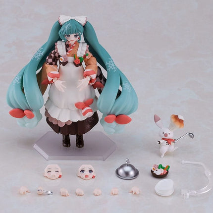 Character Vocal Series 01: Hatsune Miku Figma Action Figure Snow Miku: Winter Delicacy Ver. 14 cm