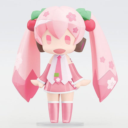 Character Vocal Series 01: Hatsune Miku HELLO! GOOD SMILE Action Figure Sakura Miku 10 cm