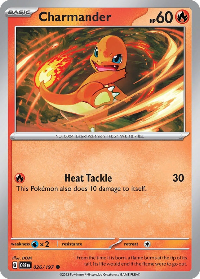 OBF-026 · Charmander (Non-Holo | 026/197) (ITA)