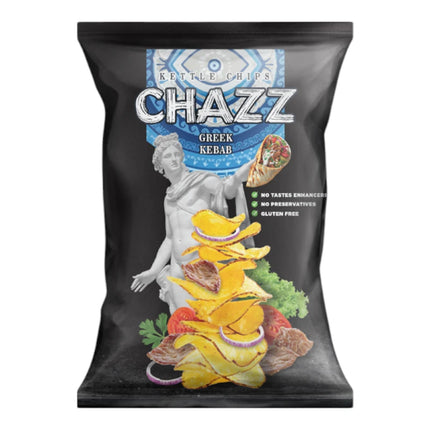 Chazz Potato Chips Greek Kebab Flavour 90g