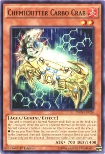 INOV-024 · Chimicreatura Carbo Cancer / Chemicritter Carbo Crab (ITA)