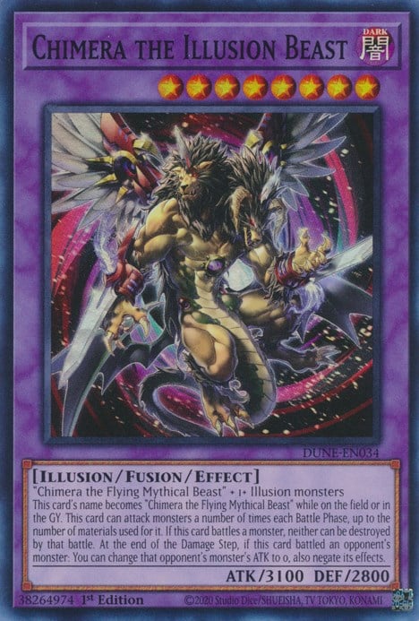 DUNE-034 · Chimera the Illusion Beast SR (ITA)