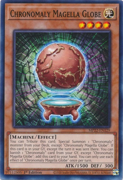 MP22-129 · Cronomalia Globo Magella / Chronomaly Magella Globe (ITA)