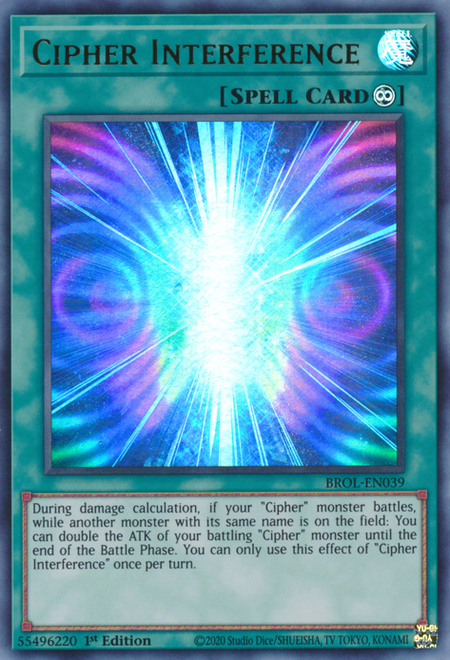 BROL-039 · Interferenza Cipher / Cipher Interference UR (ITA)
