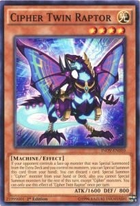 INOV-010 · Cipher Rapace Gemello / Cipher Twin Raptor (ITA)