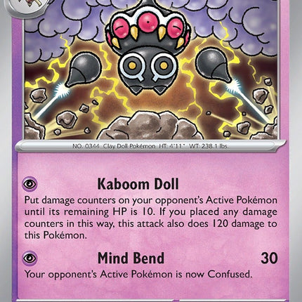 OBF-095 · Claydol RH (Holo Rare | 095/197) (ITA)