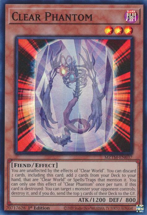 MZTM-037 · Clear Phantom SR (ITA)