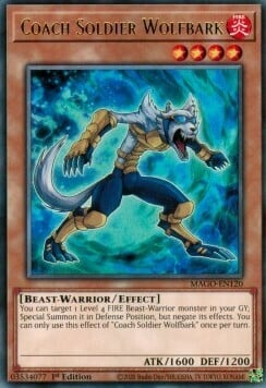 MAGO-120 · Soldato Allenatore Lupoabbaia / Coach Soldier Wolfbark R (ITA)