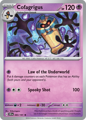 SSP-083 · Cofagrigus R (083/191) (ITA)