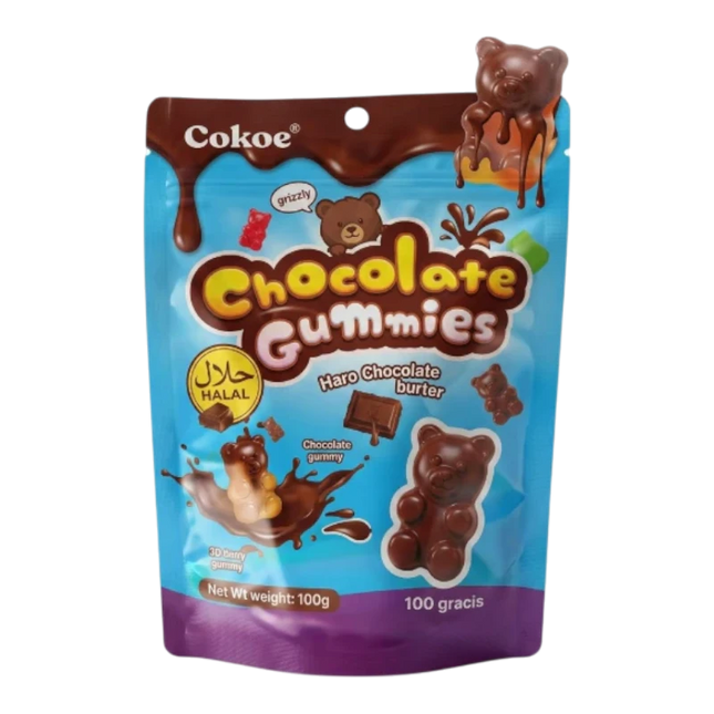 Cokoc Chocolate Gummies Dark Chocolate Flavor – Orsetti Gommosi Ricoperti di Cioccolato