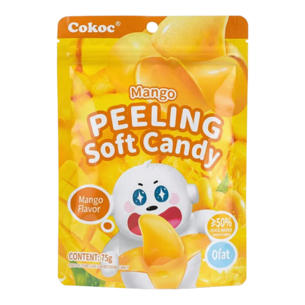 Cokoc Peeling Soft Candy Flavour Mango – Caramelle Gommose al Mango