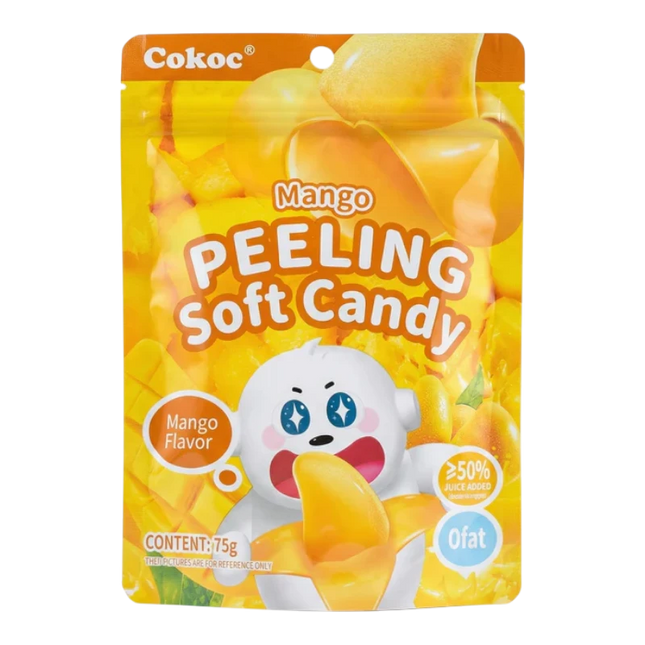 Cokoc Peeling Soft Candy Flavour Mango – Caramelle Gommose al Mango