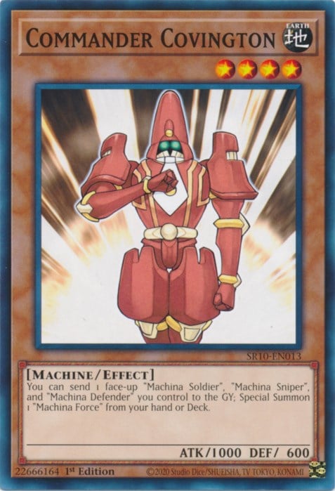 SR10-013 · Comandante Covington / Commander Covington (ITA)