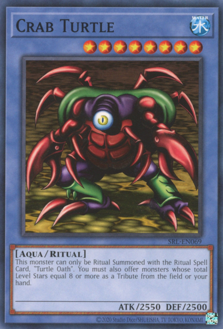 SRL25-069 · Tartaruga-Granchio / Crab Turtle (ITA)