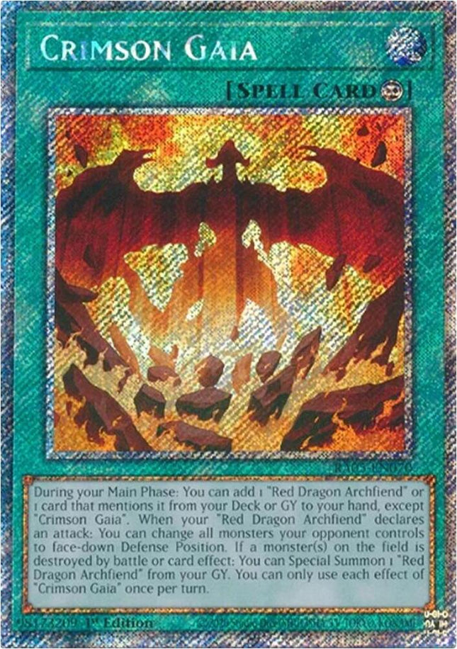 RA05-070psec · Crimson Gaia PLSR (ITA)
