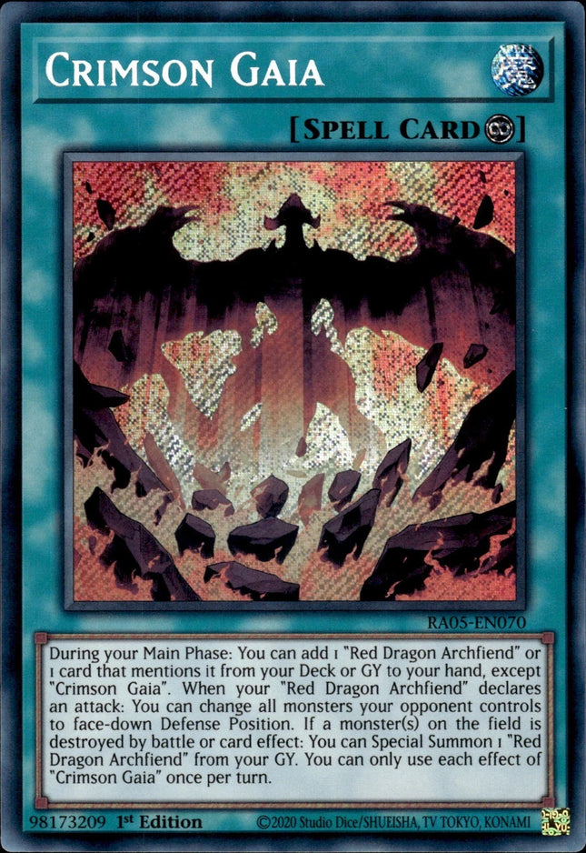 RA05-070sec · Crimson Gaia SCR (ITA)