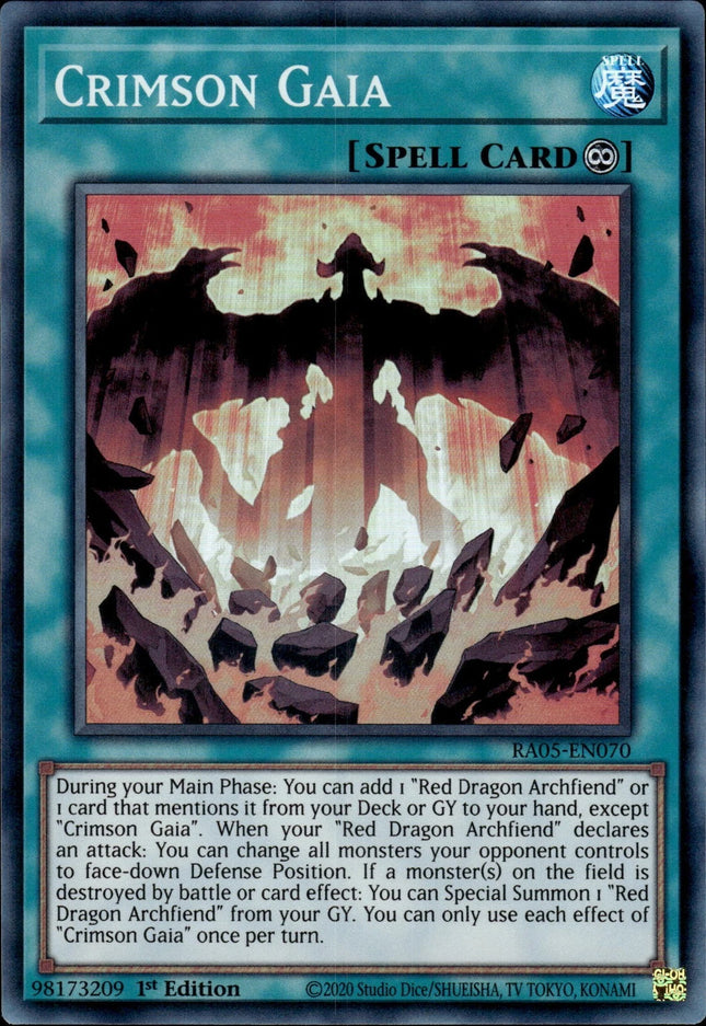 RA05-070sr · Crimson Gaia SR (ITA)