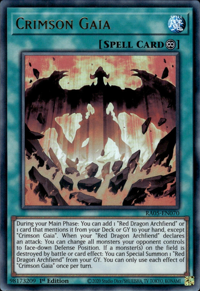 RA05-070ur · Crimson Gaia UR (ITA)