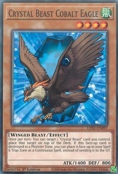 LDS1-097 · Bestia Cristallo Aquila Cobalto / Crystal Beast Cobalt Eagle (ENG)