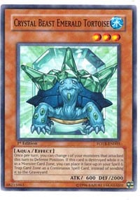 FOTB-003 · Bestia Cristallo Tartaruga Smeraldo / Crystal Beast Emerald Tortoise (ITA)