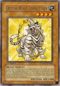 DP07-004 · Bestia Cristallo Tigre Topazio / Crystal Beast Topaz Tiger R (ITA)