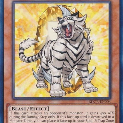 SDCB-004 · Bestia Cristallo Tigre Topazio / Crystal Beast Topaz Tiger (ITA)