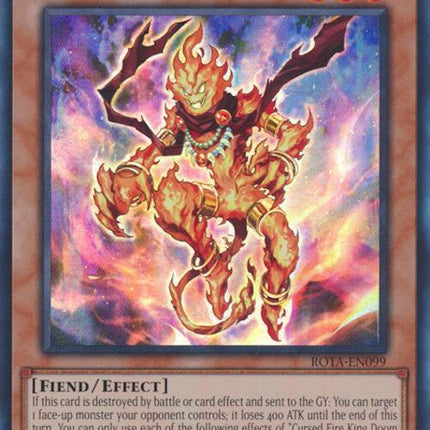 ROTA-099 · Cursed Fire King Doom Burst SR (ITA)