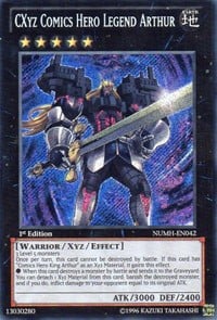 NUMH-042sec · CXyz Eroe dei Fumetti Leggendario Artù / CXyz Comics Hero Legend Arthur SCR (ITA)