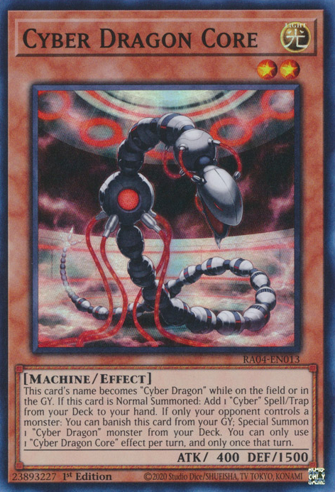RA04-013 · Cyber Drago Nucleo / Cyber Dragon Core SR (ITA)