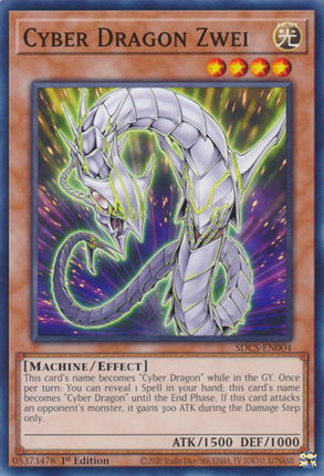 SDCS-004 · Cyber Drago Zwei / Cyber Dragon Zwei (ITA)