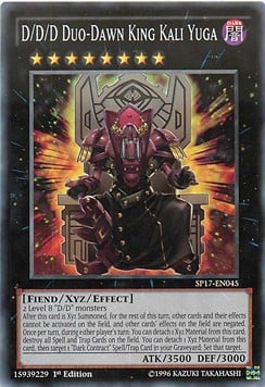 SP17-045 · D/D/D Re Kali Yuga Doppia Alba / D/D/D Duo-Dawn King Kali Yuga (ITA)
