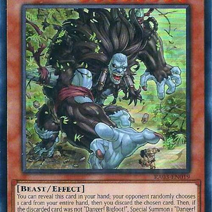 RA03-019 · Pericolo! Bigfoot! / Danger! Bigfoot! SR (ITA)