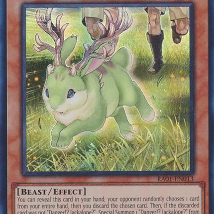 RA01-013 · Pericolo!? Jackalope? / Danger!? Jackalope? SR (ENG)