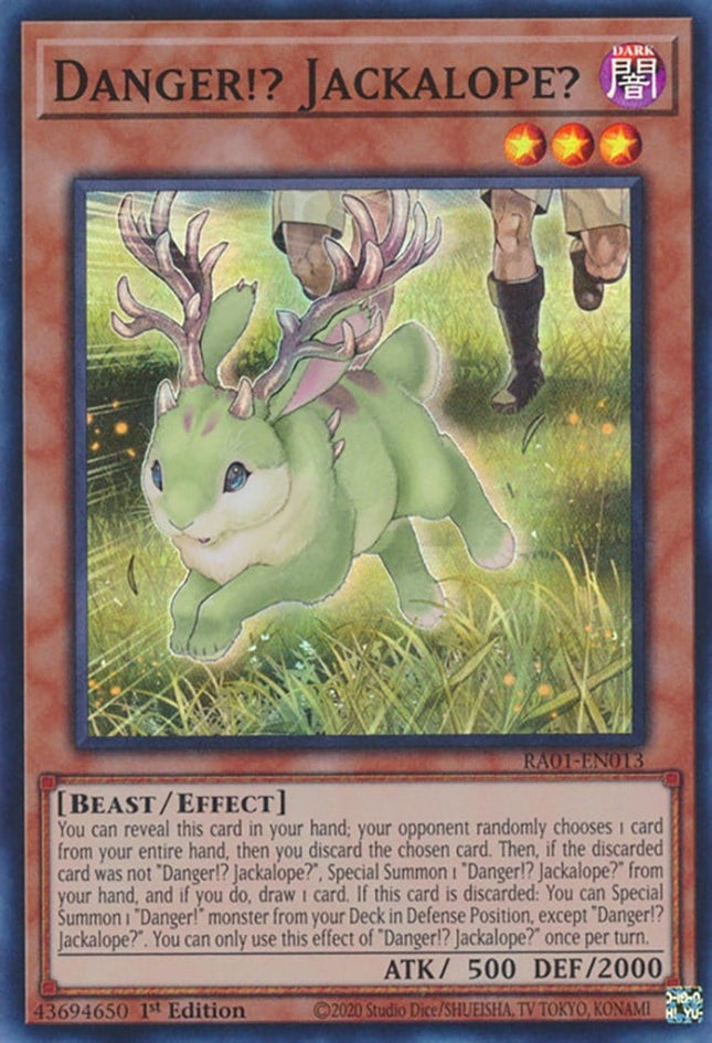 RA01-013 · Pericolo!? Jackalope? / Danger!? Jackalope? SR (ENG)