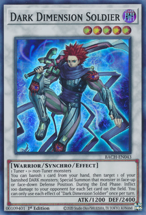 BACH-043 · Soldato Dimensione Oscura / Dark Dimension Soldier SR (ENG)