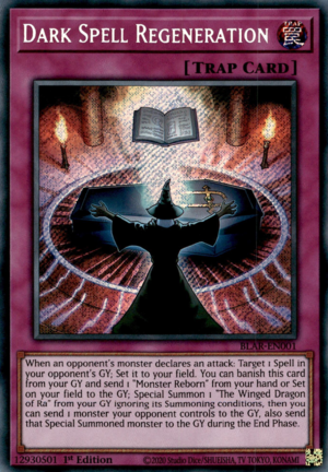 BLAR-001sec · Rigenerazione Magia Oscura / Dark Spell Regeneration SCR (ITA)
