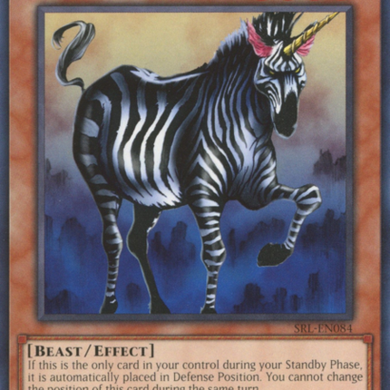 SRL25-084 · Zebra Oscura / Dark Zebra (ITA)