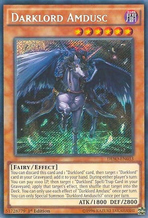 DESO-033sec · Signore Oscuro Amdusc / Darklord Amdusc SCR (ITA)