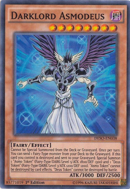 DESO-038 · Signore Oscuro Asmodeus / Darklord Asmodeus SR (ITA)