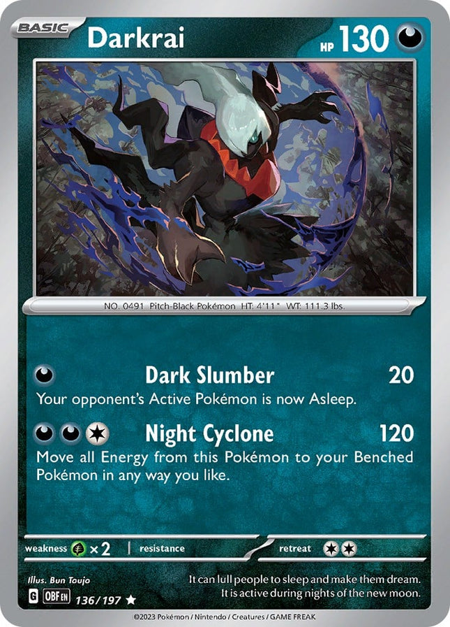 OBF-136 · Darkrai RH (Holo Rare | 136/197) (ITA)