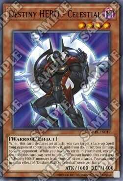 OP18-017 · Celestial - EROE del Destino / Destiny HERO - Celestial (ITA)