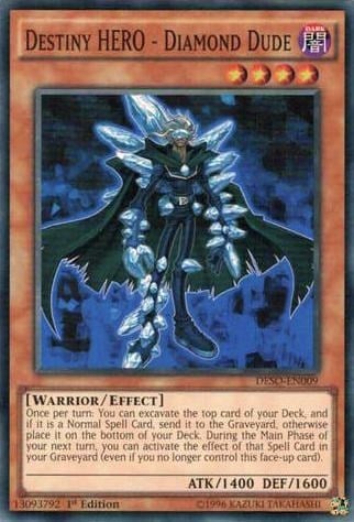 DESO-009 · Ragazzo Diamante - EROE del Destino / Destiny HERO - Diamond Dude SR (ITA)