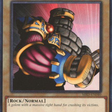 MRD25-040 · Golem Distruttore / Destroyer Golem (ITA)