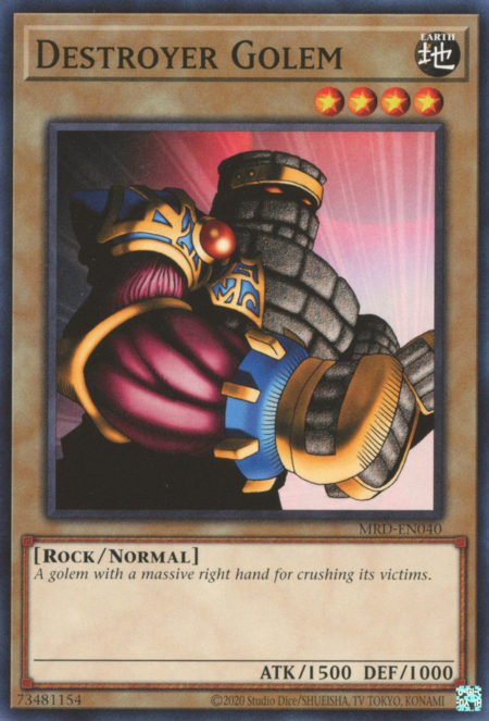 MRD25-040 · Golem Distruttore / Destroyer Golem (ITA)