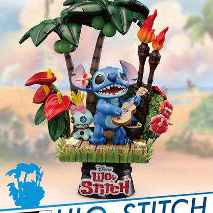 Disney Lilo & Stitch - Stitch D-Stage PVC Diorama 14 cm