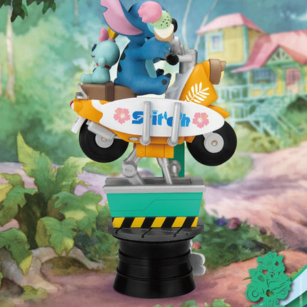 Stitch Summer Ride D-Stage PVC Diorama 16 cm - Lilo & Stitch
