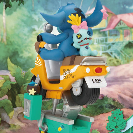 Stitch Summer Ride D-Stage PVC Diorama 16 cm - Lilo & Stitch
