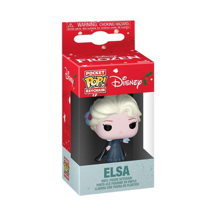 Disney Princess POP! Vinyl Keychains 4 cm Holiday Elsa Display (12)