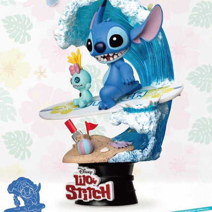 Disney Summer Series D-Stage Diorama - Stitch Surf 15 cm