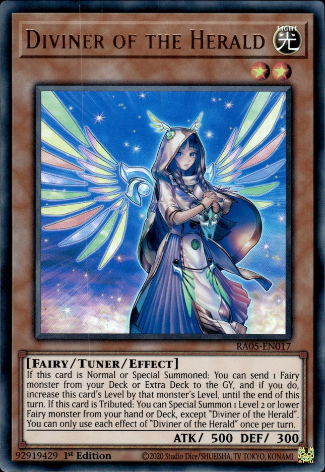 RA05-017ur · Divinatrice per l'Araldo / Diviner of the Herald UR (ITA)